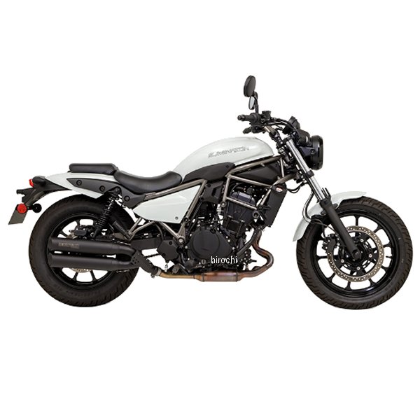 スリップオンマフラー CROSS TWIN 23年 エリミネーター 黒