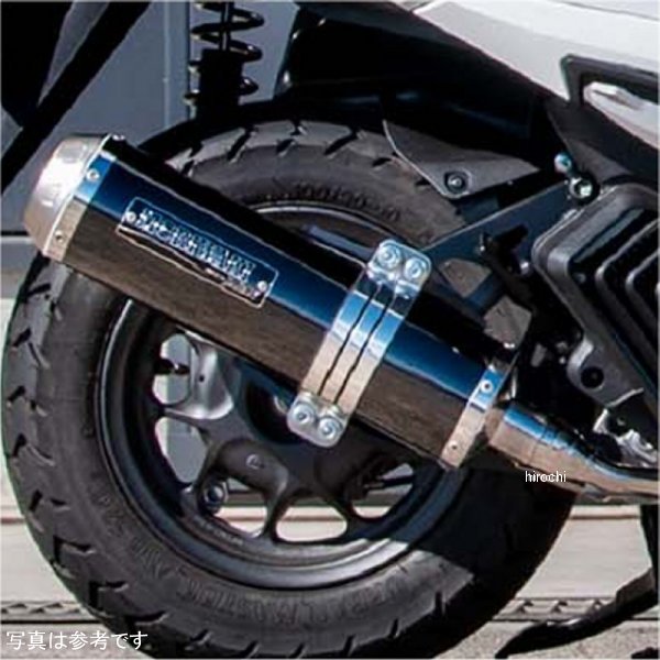 フルエキゾースト ZERO 22年- リード125 ブラックパール カイ