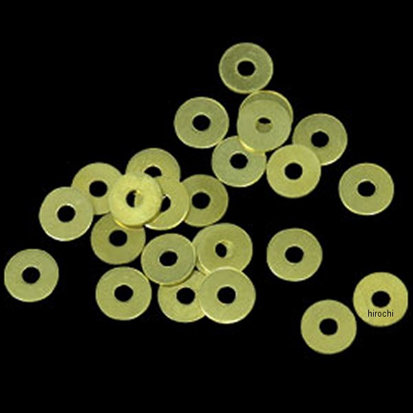 ワッシャー 3/32 X 5/16 X 1/32インチ ブラス 6011