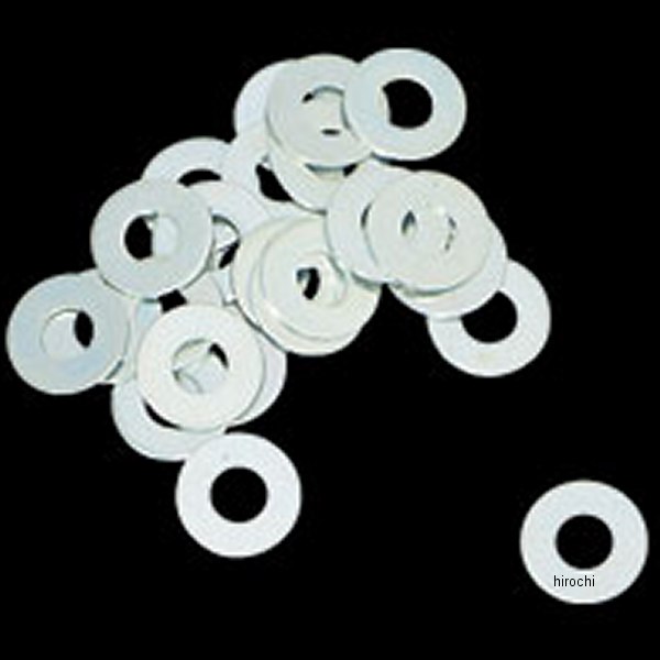 スチールワッシャー #10 X 15/32 X 1/32 ユニクローム 6193