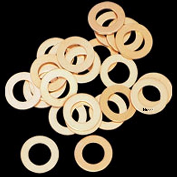 ワッシャー 1/4 X 7/16 X 1/32インチ カッパー 6218W