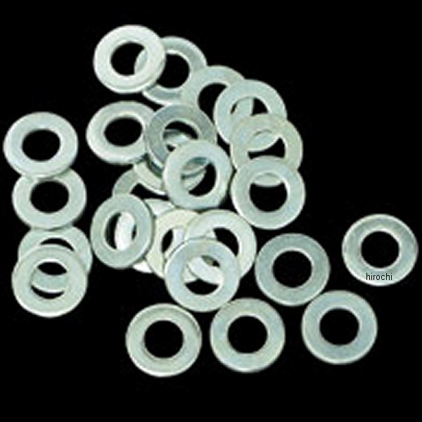 ワッシャー 1/4 X 1/2 X 1/16インチ ユニクローム 6228W