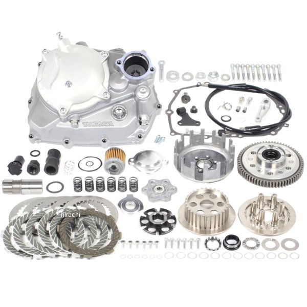 スペシャルクラッチキットTYPE-R WET スリッパー ワイヤー式 モンキー125 ノーマルメインシャフト用 シルバー