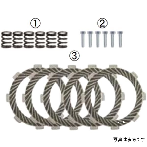 フリクションディスク&強化スプリングセット Z125 PRO