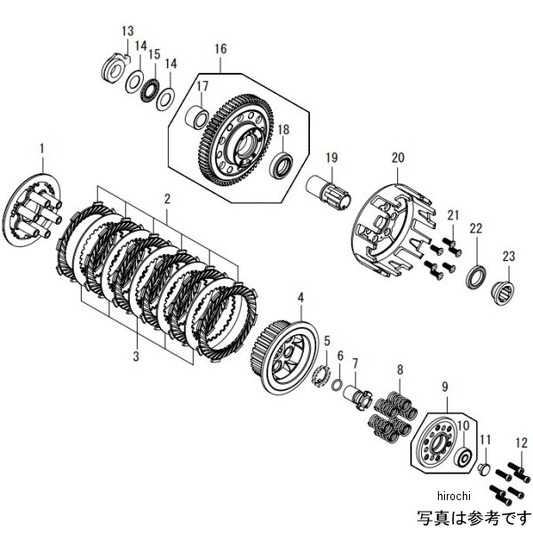 スペシャルクラッチインナーキット タイプ-R モンキー125