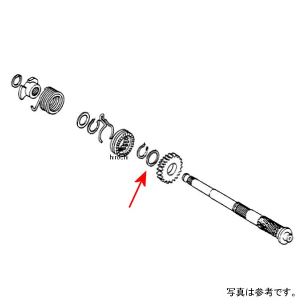 スラストワッシャ 20mm