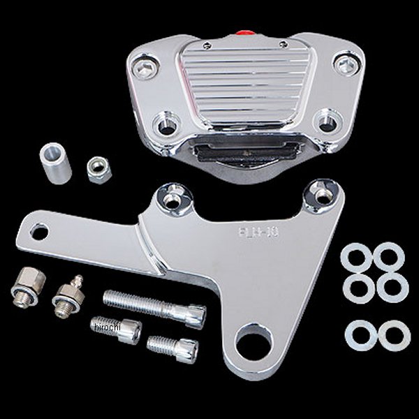 2ポッドリブブレーキキット フロント用 クローム 73年-84年前期 FLH