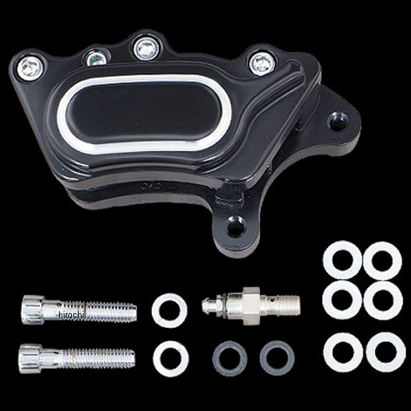 【セール特価】 4ポッドブレーキキット 黒 00年-12年 ソフテイル