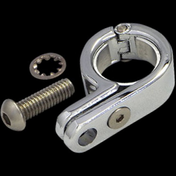 Pクランプ 7/8 or 1インチ クローム