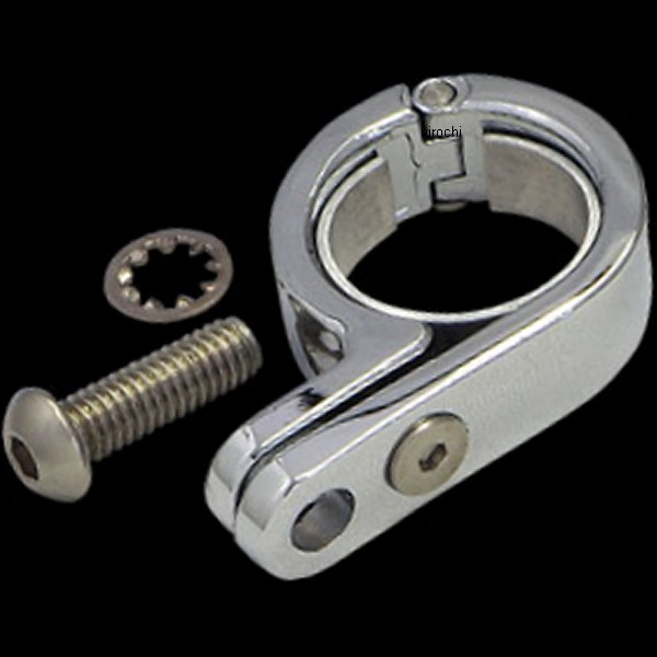 Pクランプ 1-1/8 or 1-1/4インチ クローム