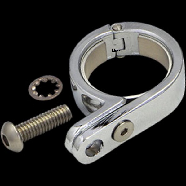 Pクランプ 1-3/8 or 1-1/2インチ クローム
