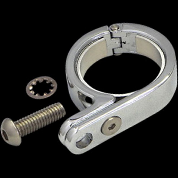 Pクランプ 1-1/2 or 1-5/8インチ クローム