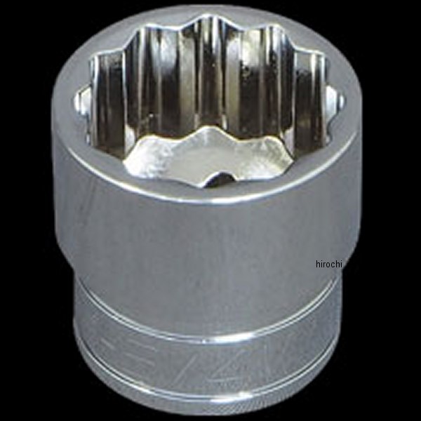 ディーン DEEN 3/8SQ 12角インチソケット 3/4インチ