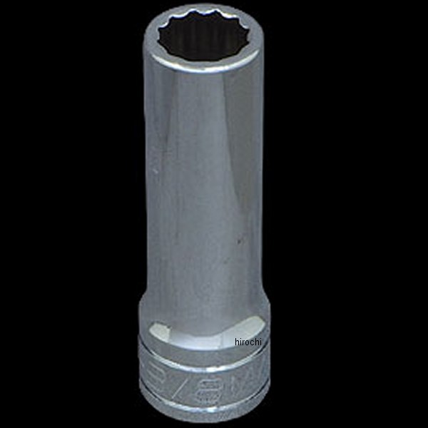 ディーン DEEN 3/8SQ 12角インチディープソケット 3/8インチ