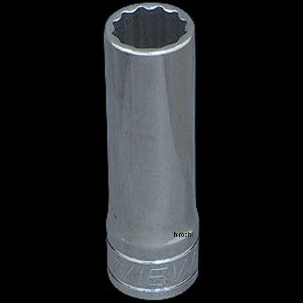 ディーン DEEN 3/8SQ 12角インチディープソケット 7/16インチ