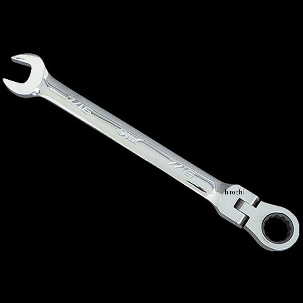 ディーン DEEN インチ首振りラチェット コンビレンチ 7/16