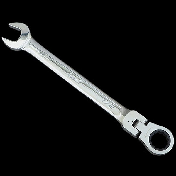 ディーン DEEN インチ首振りラチェット コンビレンチ 1/2