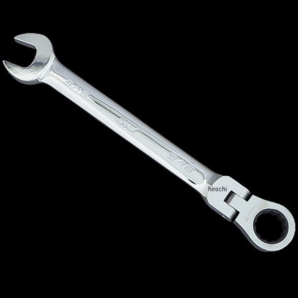 ディーン DEEN インチ首振りラチェット コンビレンチ 9/16