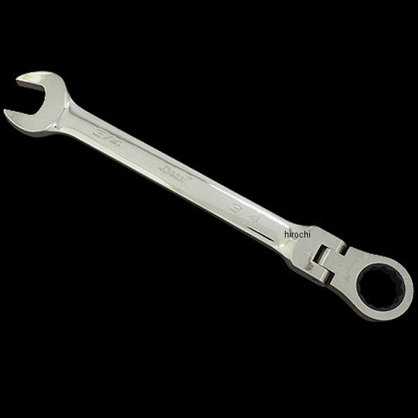 ディーン DEEN インチ首振りラチェット コンビレンチ 3/4