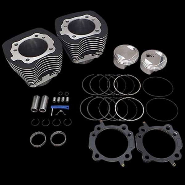 サイドワインダーキット 07年-17年 ビッグツイン 110インチ リンクルブラック