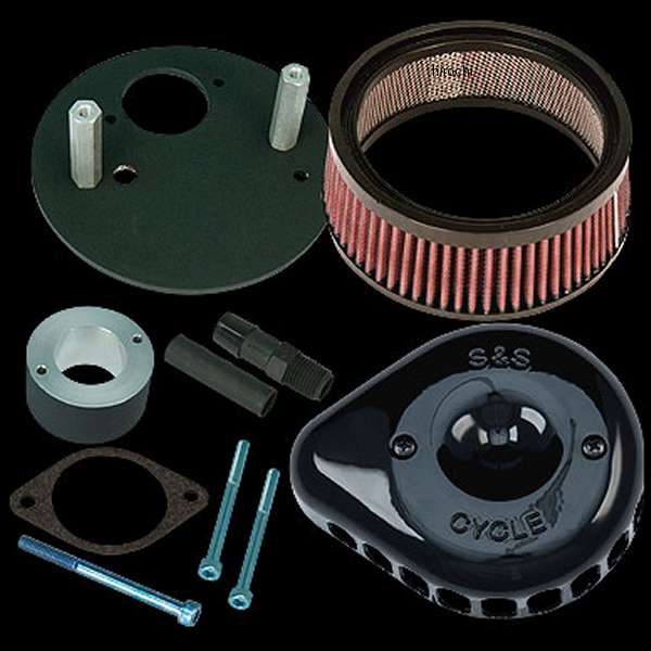 ステルスエアクリーナーキット ミニティアドロップ ブラック XG750