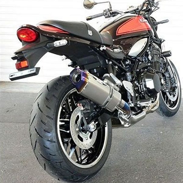 スリップオンマフラー ナサートエボリューション TYPE2 18年-19年 Z900RS クリアチタン