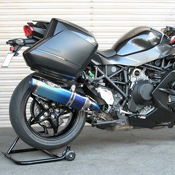 スリップオンマフラー ナサートエボリューション TYPE2 18年-19年 ニンジャ H2 SX ブルーチタン