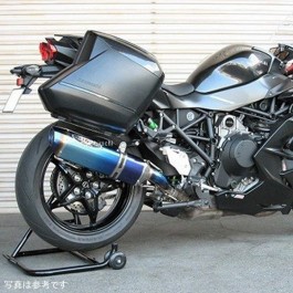スリップオンマフラー ナサートエボリューション TYPE2 ニンジャ H2 SX、SX メタルブラック