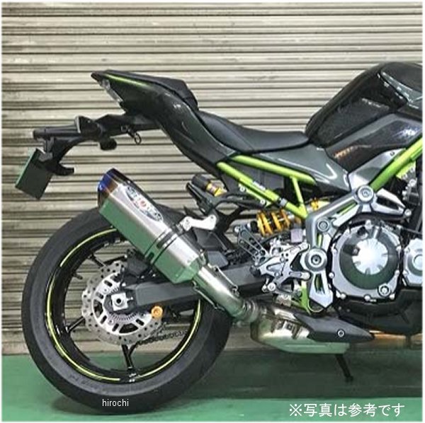 スリップオンマフラー ナサートエボリューション TYPE2 18年以降 Z900 メタルブラック