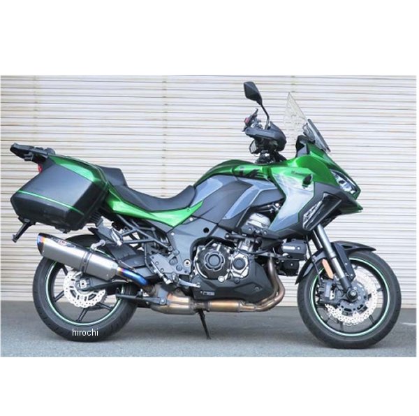スリップオンマフラー ナサートエボリューション TYPE2 VERSYS1000 SE クリアチタン