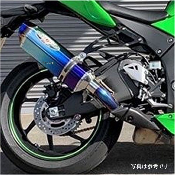 スリップオンマフラー ナサートエボリューション TYPE2 21年以降 ZX-10RR クリアチタン