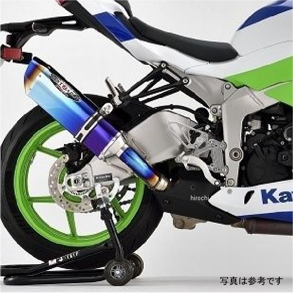 N-Evo2 スリップオンマフラー 24年- Ninja ZX-6R ブルーチタンサイレンサー