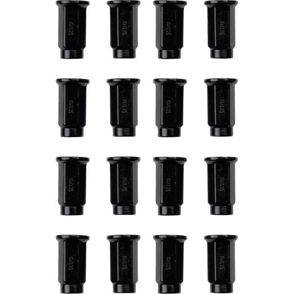 ラグナット 10mm x 1.25 黒