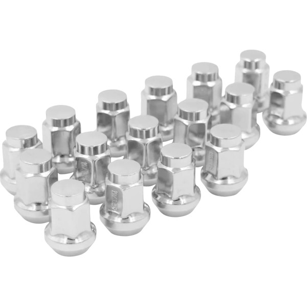 コニカル ラグナット 10 mm x 1.25 16個入り クローム