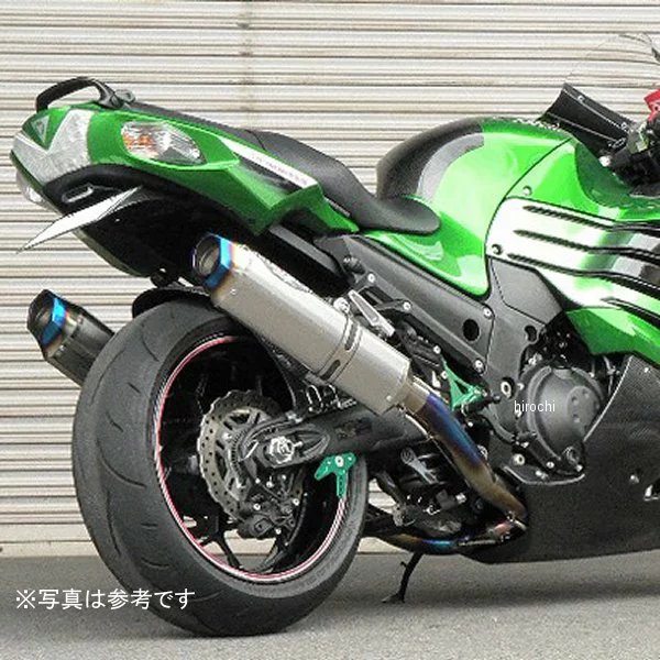 フルエキゾースト ナサートエボリューション TYPE2 12年以降 ニンジャ ZX-14R メタルブラック