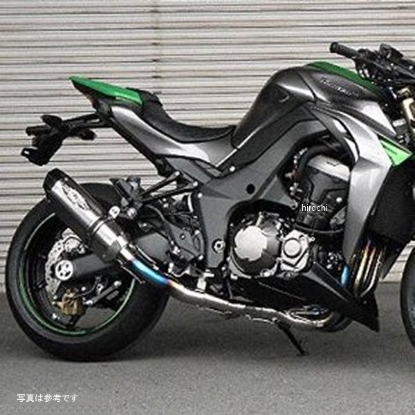 フルエキゾースト ナサートエボリューション TYPE2 14年以降 Z1000 メタルブラック