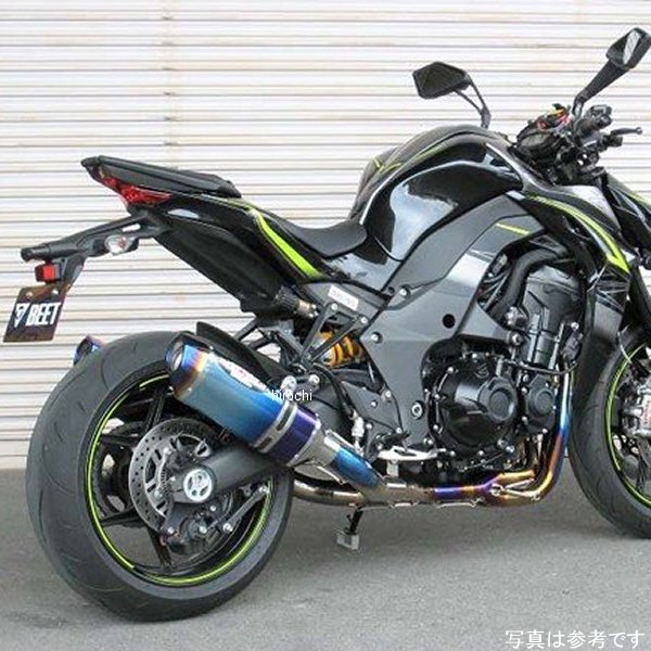 フルエキゾースト ナサートエボリューション TYPE2 17年 Z1000 チタン