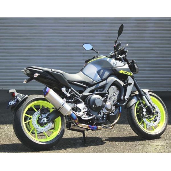 フルエキゾースト ナサートエボリューション TYPE2 17年-18年 MT-09、XSR900 クリアチタン