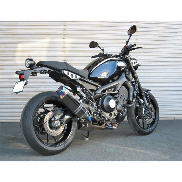 フルエキゾースト ナサートエボリューション TYPE2 17年-18年 MT-09、XSR900 メタルブラック