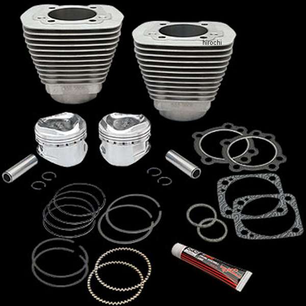 【セール特価】 シリンダー&ピストンキット 96インチ84年-99スーパーストック ポリッシュ