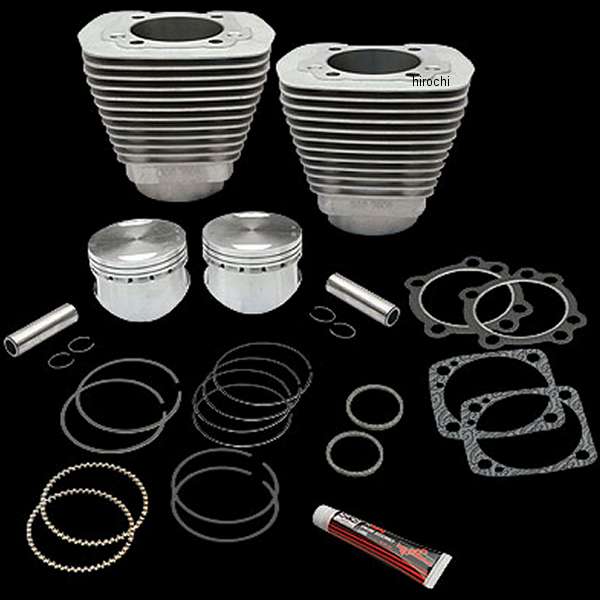 【セール特価】 シリンダー&ピストンキット 96インチ84年-99年 ビッグツイン ナチュラル