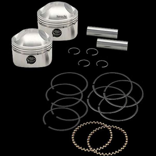 鍛造ピストンセット ローコンプ 36年-84年ストローカー +.040