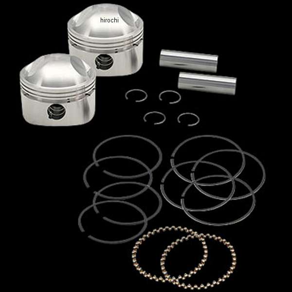 鍛造ピストンセット ローコンプ 36年-84年ストローカー +.070