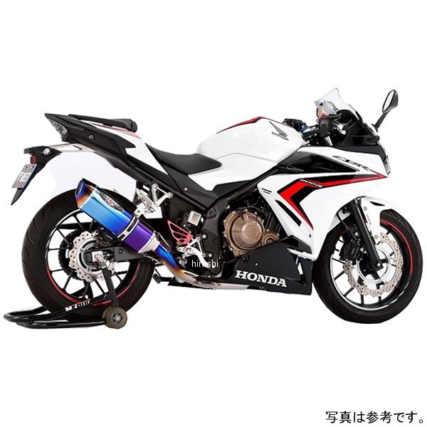 フルエキゾースト ナサートエボリューション タイプ2 19年- CBR400R クリアチタン
