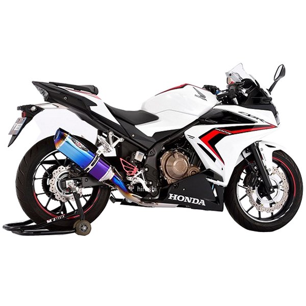 フルエキゾースト ナサートエボリューション タイプ2 19年- CBR400R ブルーチタン