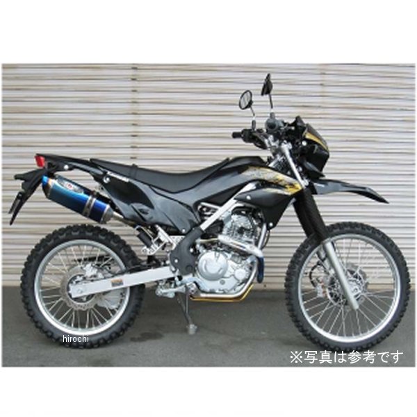 フルエキゾースト ナサートエボリューション TYPE2 KLX230 メタルブラック