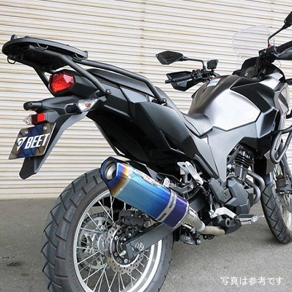 スリップオンマフラー ナサートエボリューション TYPE2 17年-19年 ヴェルシスX 250 チタン