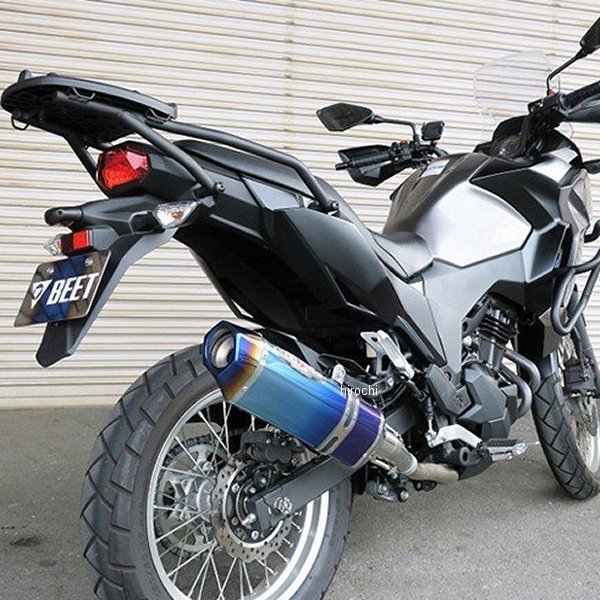 スリップオンマフラー ナサートエボリューション TYPE2 17年-19年 ヴェルシスX 250 ブルーチタン