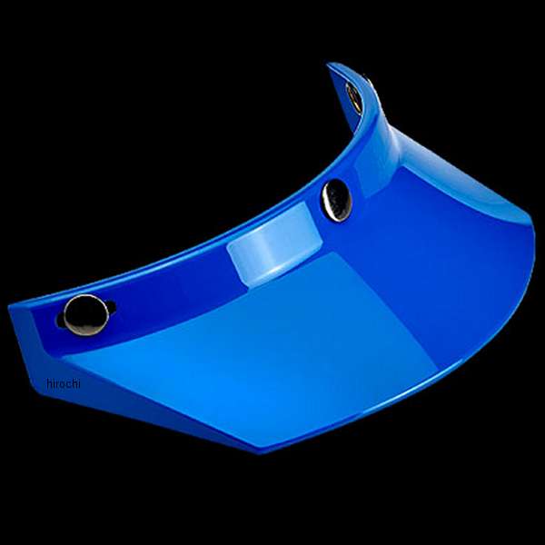 汎用ヘルメットバイザー ブルー