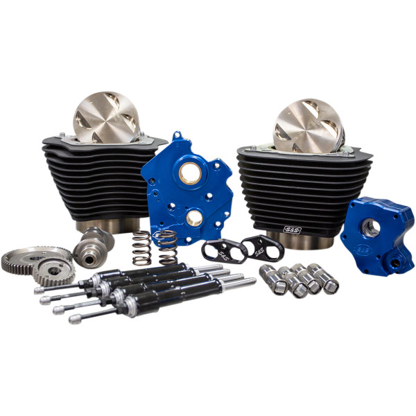 【セール特価】 107to124パワーパック ギアカム ブラック+BkロッドM8